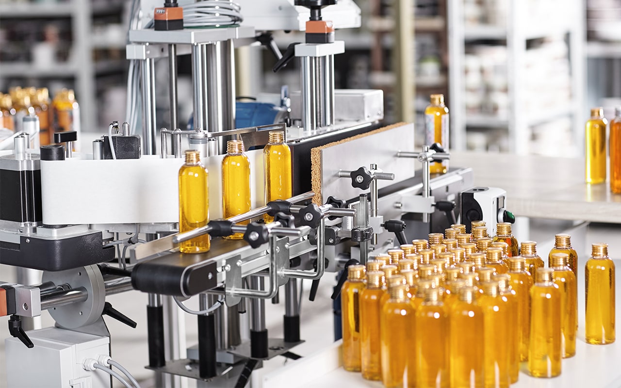 Sunflower oil production and filling line